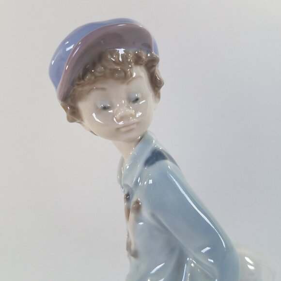 LLadro 5400 The Wanderer Traveling Boy Figurine READ 8.25" Retired Porcelain - Picture 15 of 15